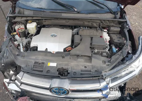 2019 Toyota Highlander Hybrid Limited Platinum из США, поврежденный, VIN 5TDDGRFH1KS072579